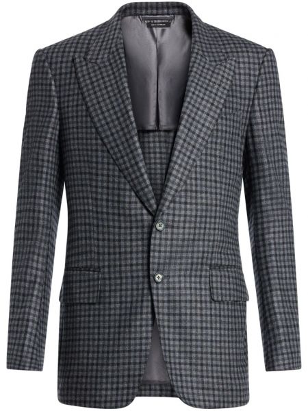 Kontrolleret blazer Tom Ford grå