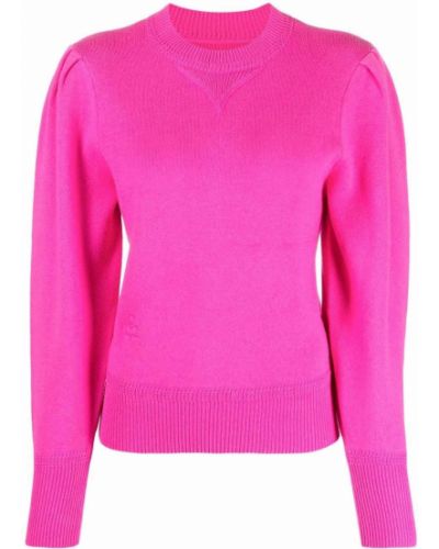 Jersey de tela jersey plisado Isabel Marant étoile rosa
