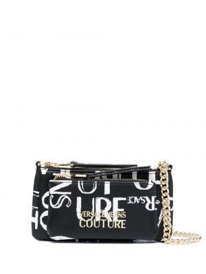 Crossbody väska Versace Jeans Couture svart