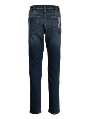 Jeans taille basse slim Ps Paul Smith bleu