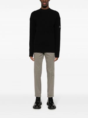 Kokvilnas džemperis Calvin Klein melns