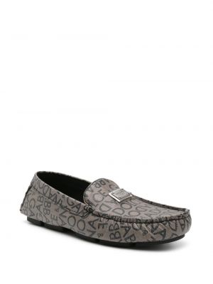 Žakárové loafers Dolce & Gabbana