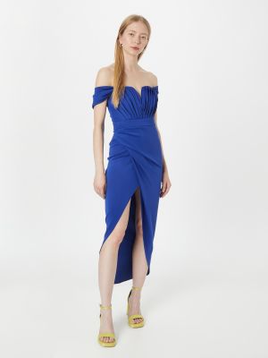 Коктейлна рокля Tfnc синьо
