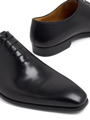 Iš natūralios odos oksfordo batai Magnanni juoda