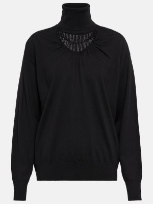 Pull en laine Dries Van Noten noir