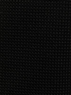 Transparente seiden krawatte Dsquared2 schwarz