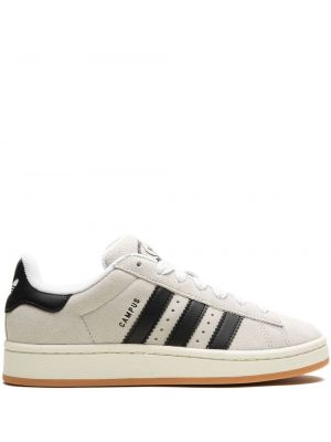 Ruskind sneakers Adidas hvid