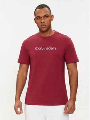 Tričko Calvin Klein červené