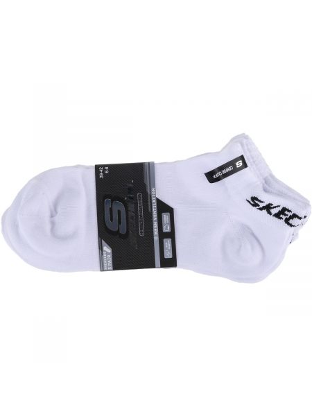 Ponožky so sieťovinou Skechers biela