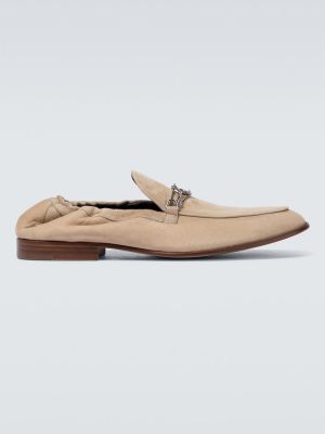 Pantofi loafer din piele de căprioară Lanvin