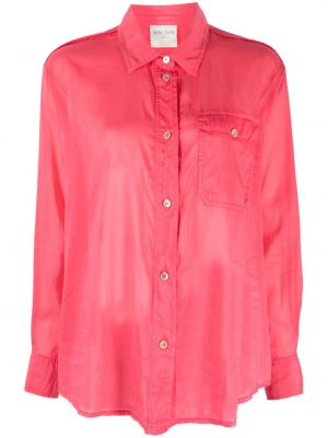 Pernata košulja Forte_forte ružičasta