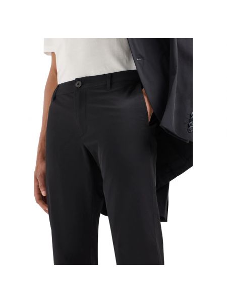 Pantalones chinos elegantes Emporio Armani negro