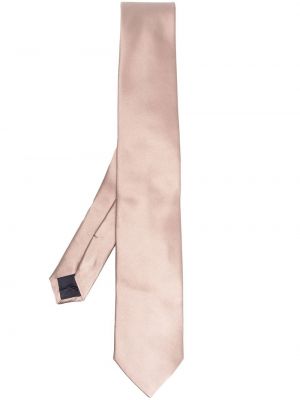 Копринена вратовръзка Tagliatore бежово