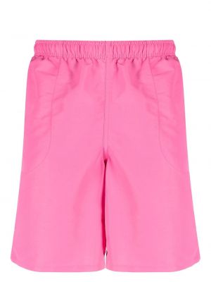 Shorts mit print Stüssy pink