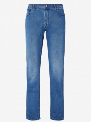 Прямые джинсы Corneliani голубые