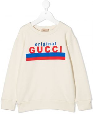 Trykt hettegenser for jenter Gucci Kids