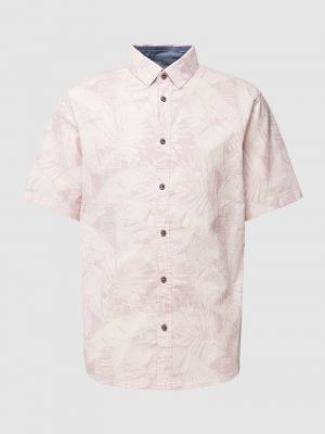 Koszula z nadrukiem Tom Tailor różowa