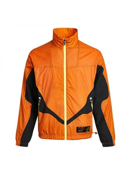 Куртка с воротником стойка Nike оранжевая