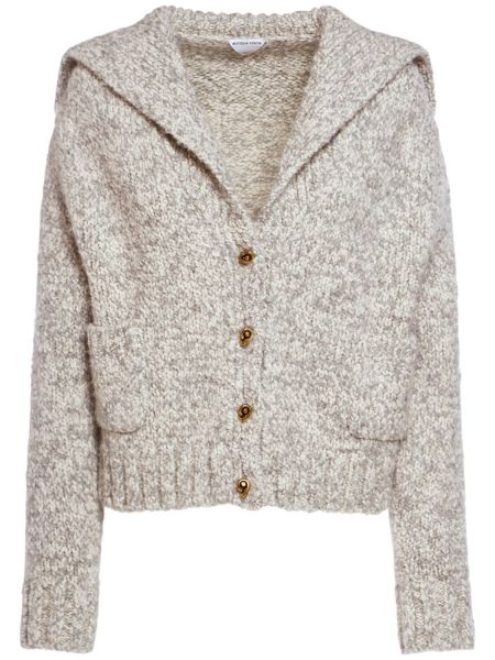 Alpaca uld cardigan Bottega Veneta