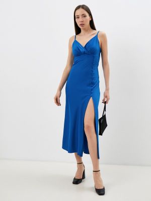 Платье в бельевом стиле Rene Santi синее