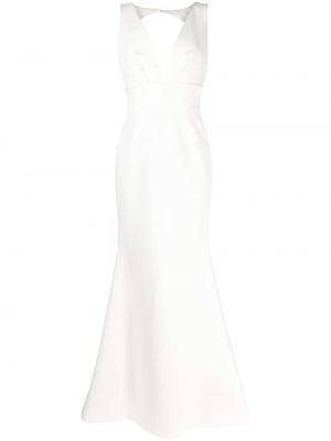 Sukienka z dekoltem w serek Rachel Gilbert biała