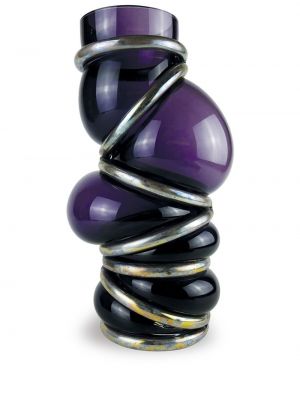 Asimetriškas žiedas Vanessa Mitrani violetinė