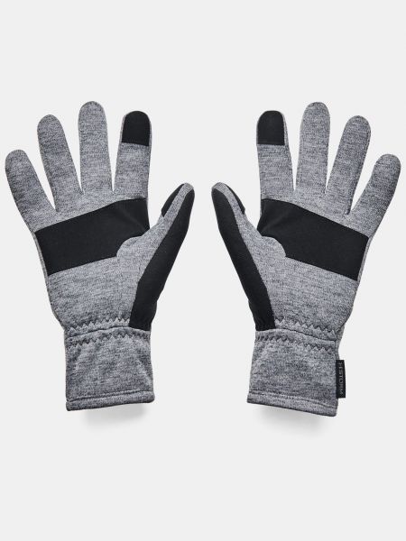 Fleecové rukavice Under Armour šedé