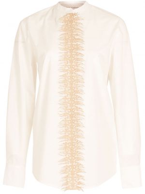 Памучна блуза Silvia Tcherassi бяло