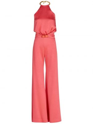 Laia lõikega pükskostüüm Silvia Tcherassi roosa