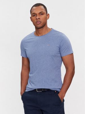 T-shirt slim Tommy Jeans bleu