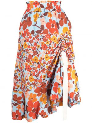 Φλοράλ φούστα με σχέδιο Lee Mathews