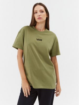 T-shirt oversize Vans vert