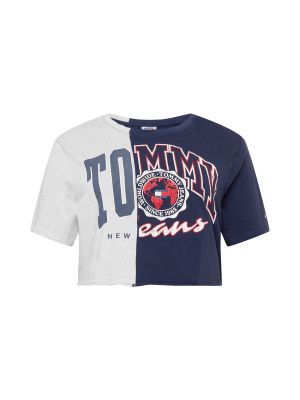 Меланж тениска Tommy Jeans Curve