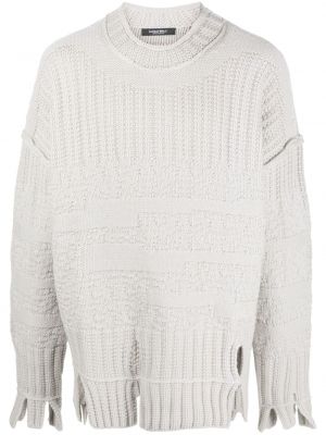 Pull en laine A-cold-wall* blanc