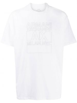 T-shirt Armani Exchange vit