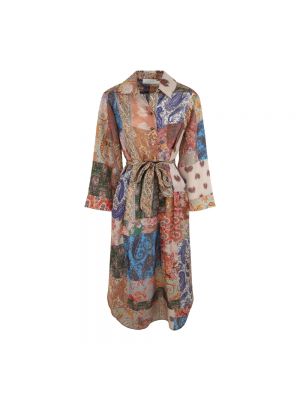 Sukienka midi z wzorem paisley Zimmermann