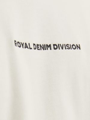 T-shirt à motif mélangé R.d.d. Royal Denim Division blanc