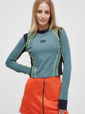 Блуза с дълъг ръкав Fila зелено