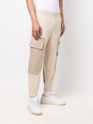 Bavlněné cargo kalhoty Neil Barrett béžové