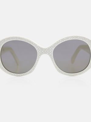 Очки солнцезащитные Céline Eyewear белые