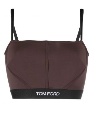 Crop top Tom Ford brun