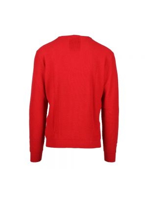 Sweter z okrągłym dekoltem North Sails czerwony