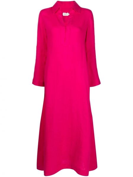 Μάξι φόρεμα Three Graces ροζ