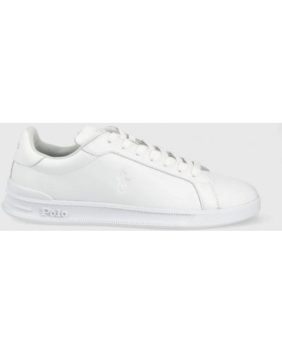 Kožne tenisice Polo Ralph Lauren bijela