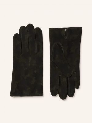 Kožené rukavice Tr Handschuhe Wien zelené