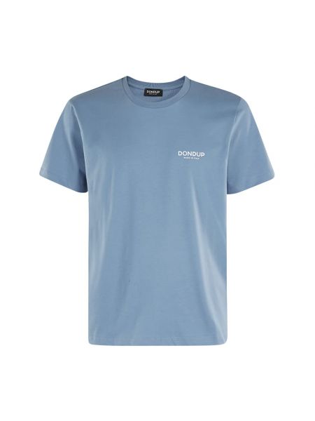 T-shirt aus baumwoll Dondup blau