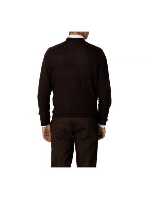 Sweter Antony Morato brązowy