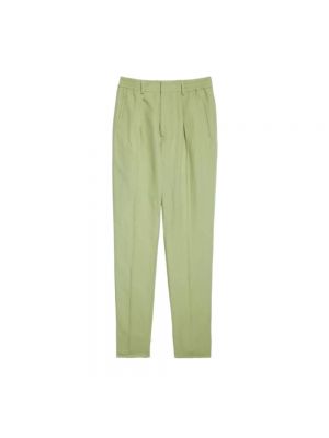 Spodnie Fendi zielone
