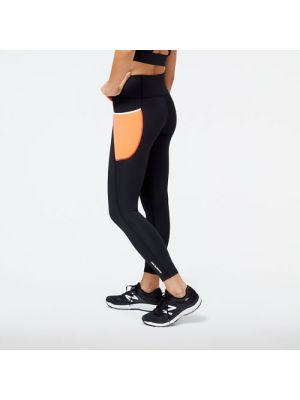High waist leggings mit taschen New Balance orange