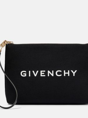 Borse pochette di cotone Givenchy beige